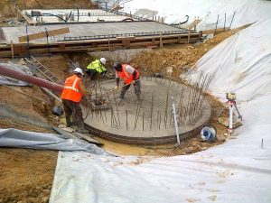 Chantier nouvelle station d'épuration de Gometz-la-Ville